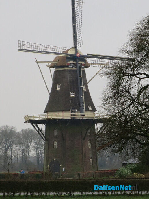Ook de tweede dag Midwinterhoorn wandeltocht was erg druk - Foto: Wim