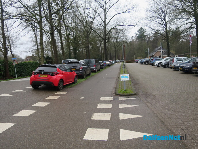 Ook de tweede dag Midwinterhoorn wandeltocht was erg druk - Foto: Wim