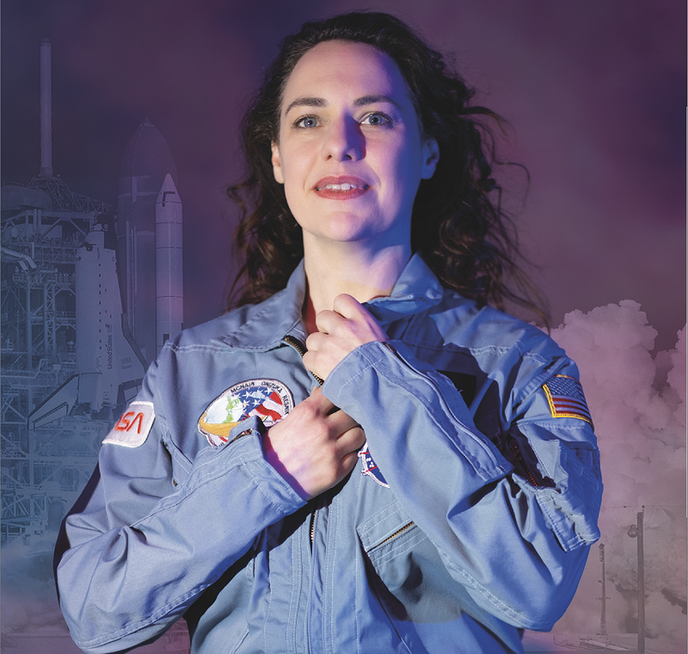 Theater: You’re too cute to be an astronaut, Judy Lijdsman