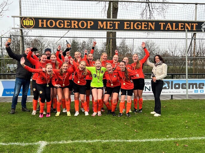 S.V. Nieuwleusen MO15-1 kampioen 1e klasse - Foto: Ingezonden foto