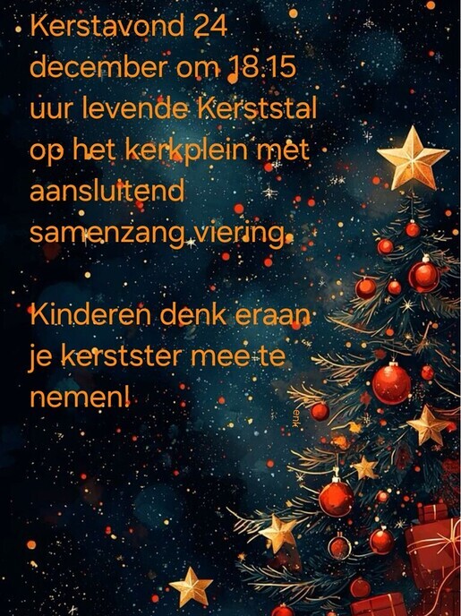 Levende Kerststal - Foto: Ingezonden foto