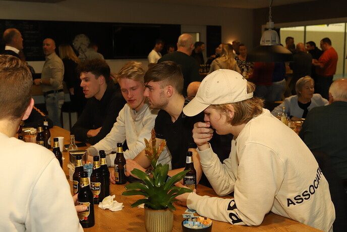 Geslaagde Nieuwjaarsreceptie bij VV Hoonhorst - Foto: Ingezonden foto