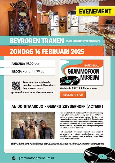 ‘Gitaartheater’ in Nationaal Grammofoonmuseum - Foto: Ingezonden foto