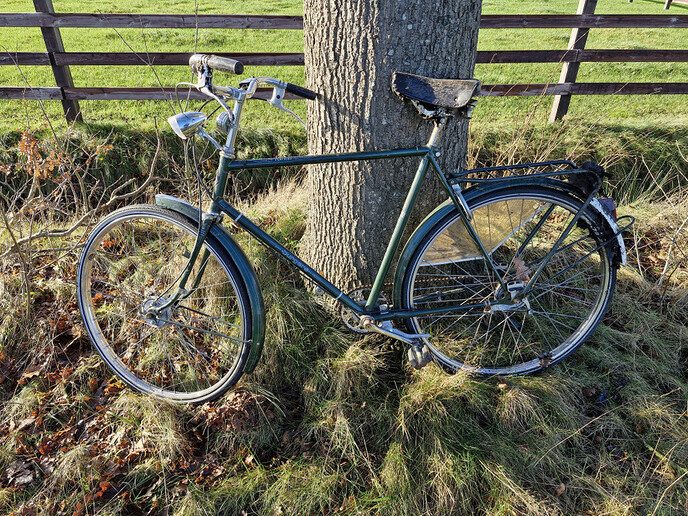 Fiets gevonden aan de Korte kampen