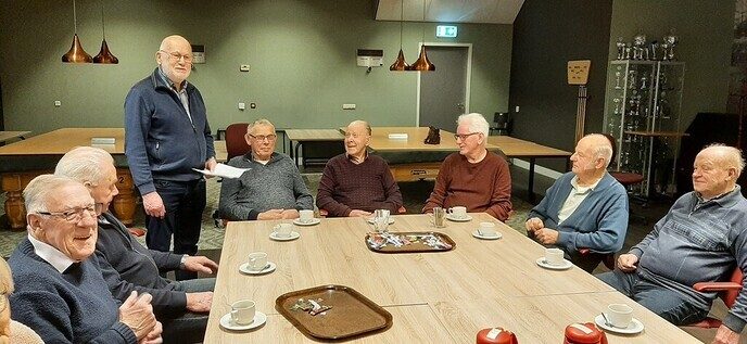 Koersbalstart 2025 met de winnaar 2024 - Foto: Ingezonden foto