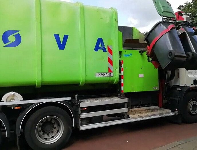Ledigen vergeten grijze container andere dag - Foto: Ingezonden foto