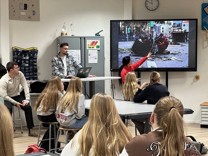 Bijzondere gastlessen op Agnieten College - Foto: Ingezonden foto