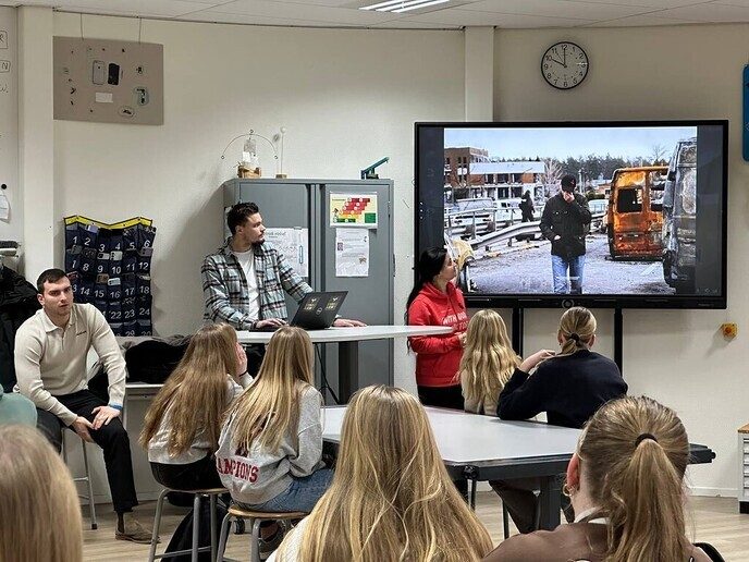 Bijzondere gastlessen op Agnieten College - Foto: Ingezonden foto