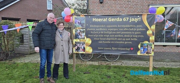 Gerda Nijenhuis met pensioen - Foto: Ingezonden foto