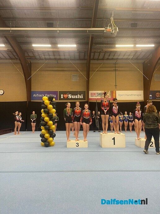 Turnsters pakken podiumplaatsen - Foto: Ingezonden foto