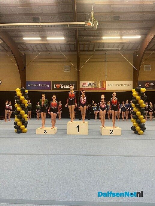 Turnsters pakken podiumplaatsen - Foto: Ingezonden foto
