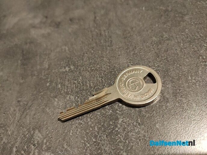 Sleutel gevonden - Foto: Ingezonden foto