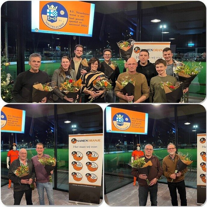 Jubilarissen DV Nieuwleusen - Foto: Ingezonden foto