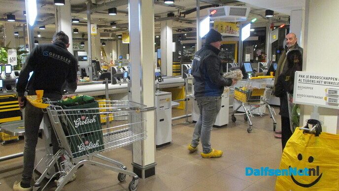 De frisse aanblik van de Hallo Jumbo winkel
