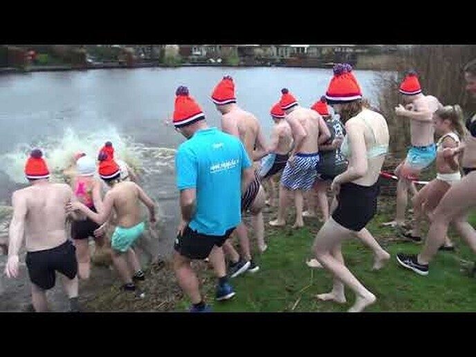 Nieuwjaarsduik Nieuwleusen 2025