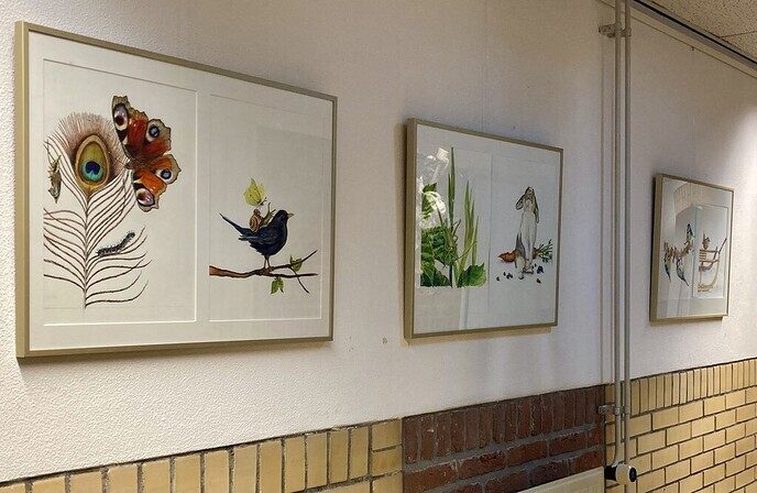 Expositie in de Olmen, Nieuwleusen - Foto: Ingezonden foto
