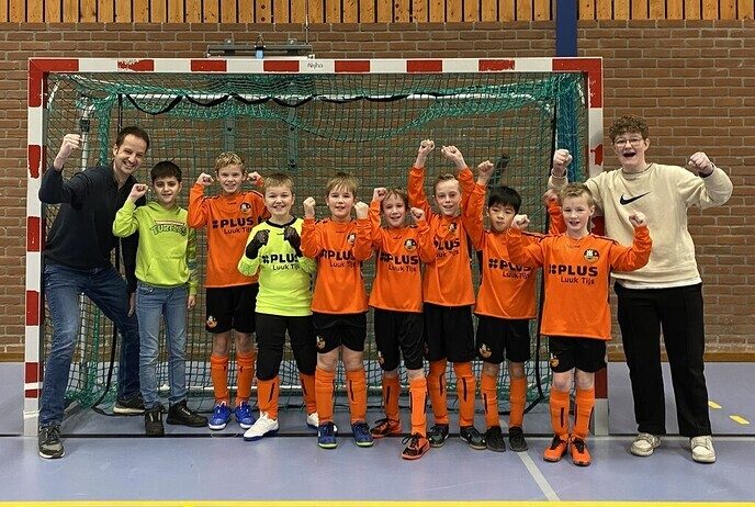 Kampioenschap S.V. Nieuwleusen JO10-3 in de zaal - Foto: Ingezonden foto