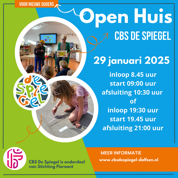 Binnenkort Open Huis op De Spiegel - Foto: Ingezonden foto