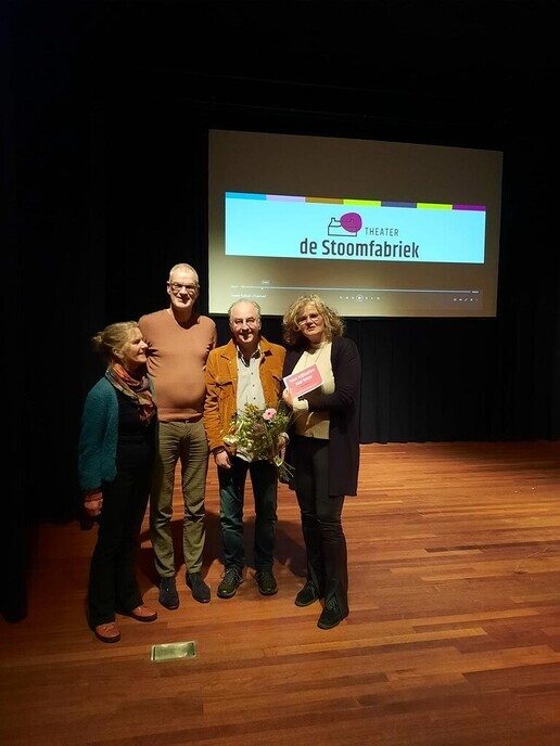 Theater De Stoomfabriek ontvangt tienduizendste filmbezoeker