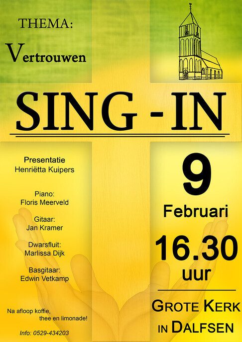 SING-IN Grote Kerk ‘Vertrouwen’
