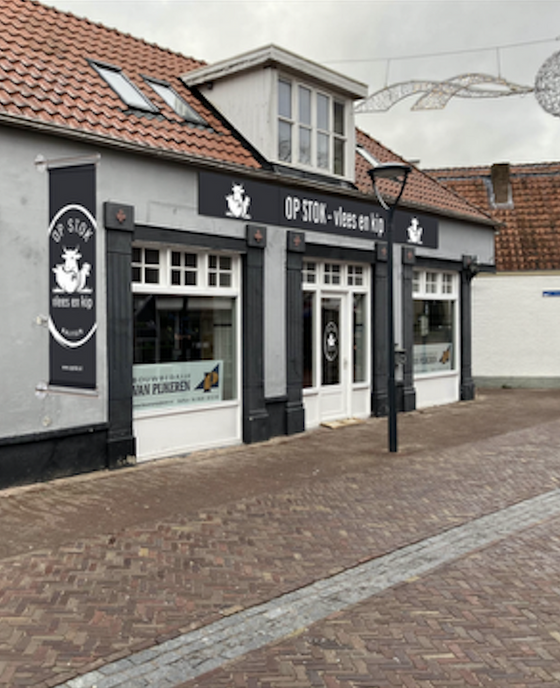 Op stok vlees en kip – Van harte gefeliciteerd met de opening van de winkel