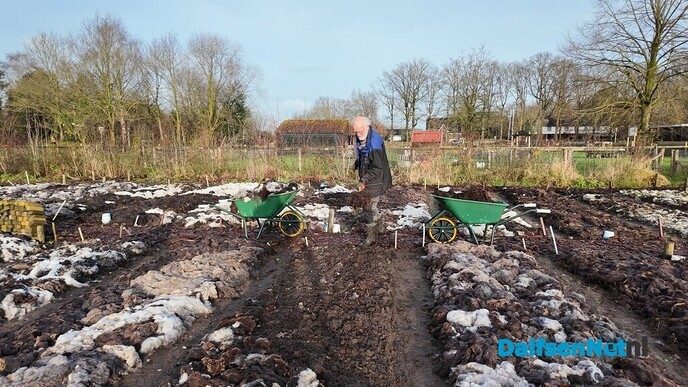 Moestuinbedden Natuurboerderij onder de wol - Foto: Ingezonden foto