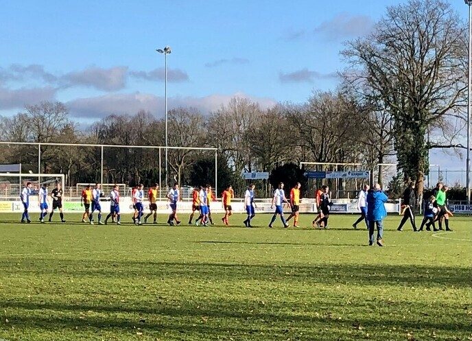 SV Dalfsen pakt drie belangrijke punten van VV Valthermond - Foto: Ingezonden foto