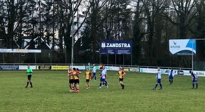 SV Dalfsen pakt drie belangrijke punten van VV Valthermond - Foto: Ingezonden foto