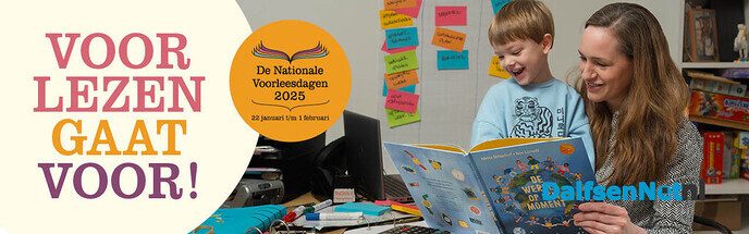 Voorlezen is leuk! Lees jij mee? - Foto: Ingezonden foto