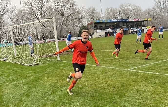 Knappe en verdiende overwinning S.V. Nieuwleusen bij W.V.F - Foto: Ingezonden foto
