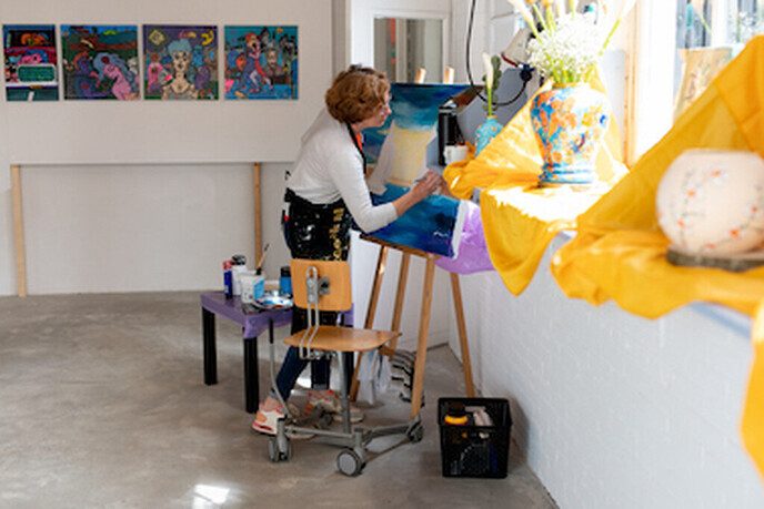 Dalfser Kunstlokaal zoekt een ruimte voor de stichting - Foto: Ingezonden foto