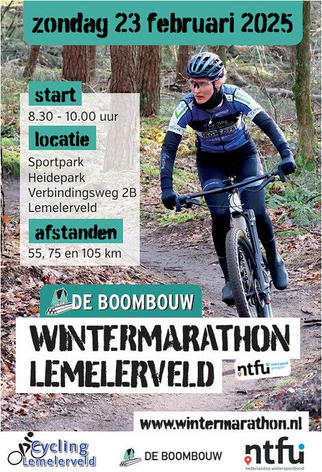 23 febr. De Boombouw Wintermarathon - Foto: Ingezonden foto