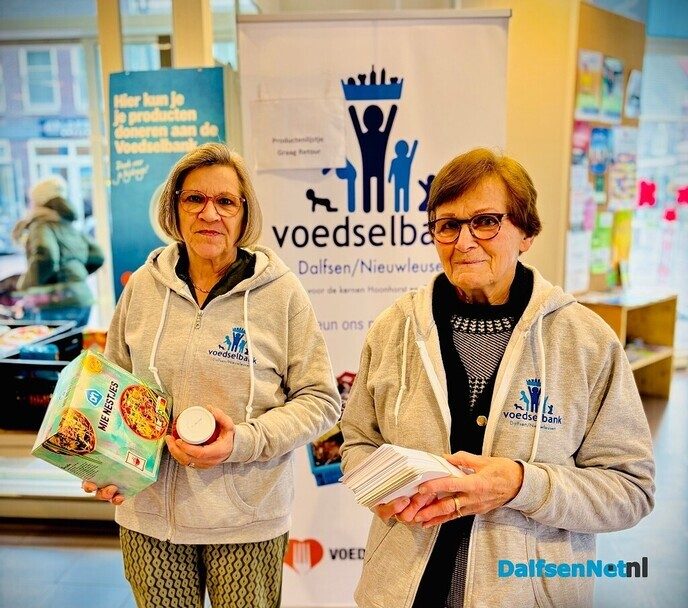 Veel producten voor de Voedselbank - Foto: Ingezonden foto