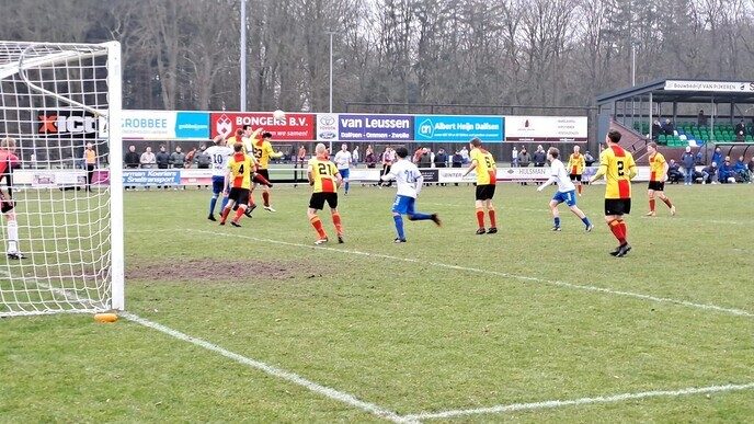    ASC’62 morst belangrijke punten tegen Vitesse’63 - Foto: Ingezonden foto
