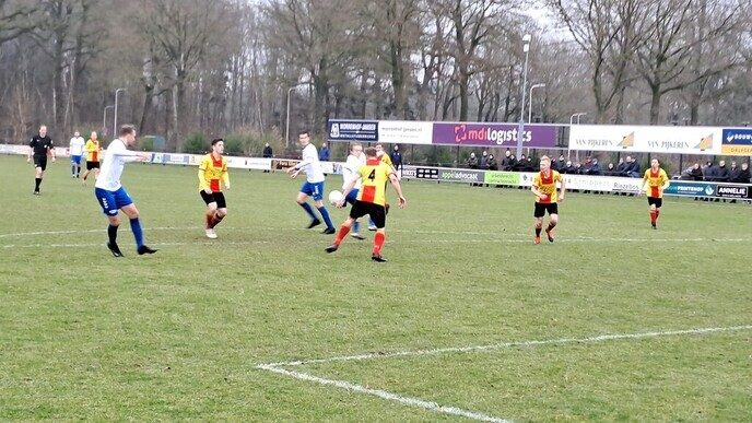    ASC’62 morst belangrijke punten tegen Vitesse’63 - Foto: Ingezonden foto