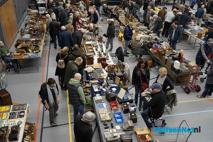 Vriendenvanderadio op beurs Nieuwleusen - Foto: Paul Scholten