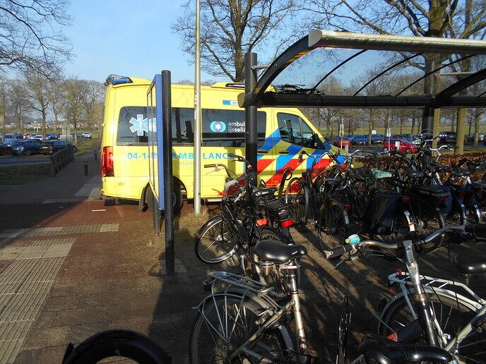 Gedoe op het perron - Foto: Ingezonden foto