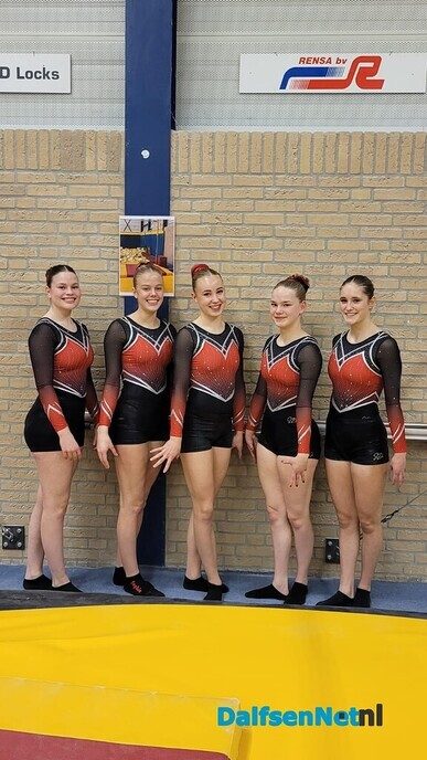Turnsters sluiten wedstrijden succesvol af - Foto: Ingezonden foto