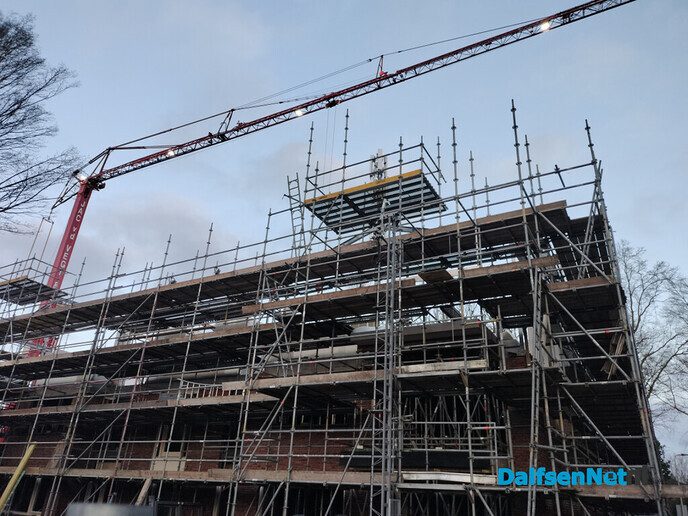 Voortgang bouw Het Wiggerinck - Foto: Ingezonden foto