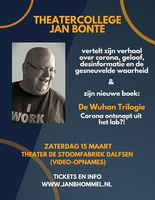 Zaterdag 15 maart in Theater De Stoomfabriek