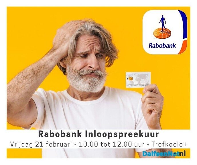 Gratis Rabobank Spreekuur in Trefkoele+ Dalfsen - Foto: Ingezonden foto