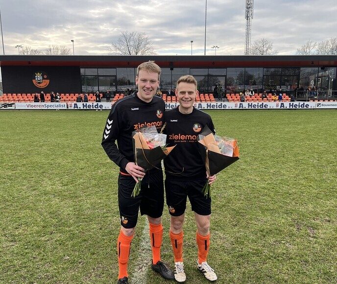 Mijlpaal voor Reinier Meijerink en Roy Bollemaat - Foto: Ingezonden foto