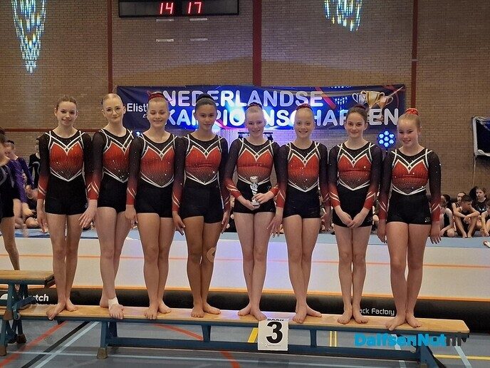 Springselectie gvn Nieuwleusen Nederlands kampioen. - Foto: Ingezonden foto