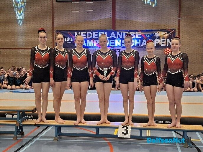 Springselectie gvn Nieuwleusen Nederlands kampioen. - Foto: Ingezonden foto