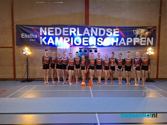 Springselectie gvn Nieuwleusen Nederlands kampioen. - Foto: Ingezonden foto