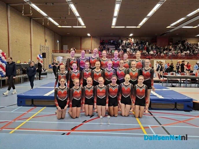 Springselectie gvn Nieuwleusen Nederlands kampioen. - Foto: Ingezonden foto