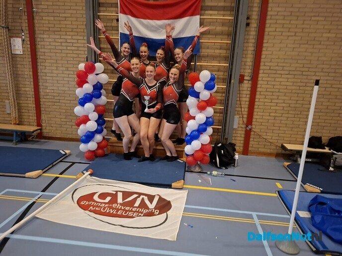 Springselectie gvn Nieuwleusen Nederlands kampioen. - Foto: Ingezonden foto
