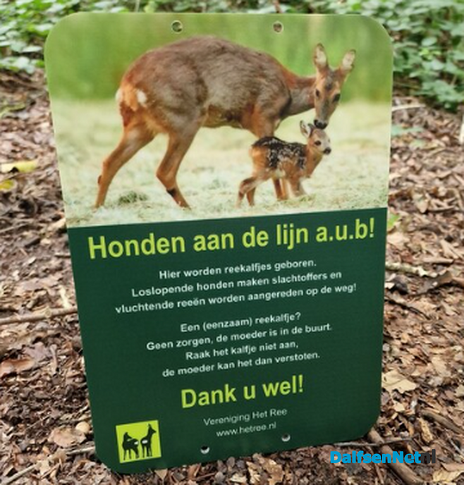Honden aan de lijn aub