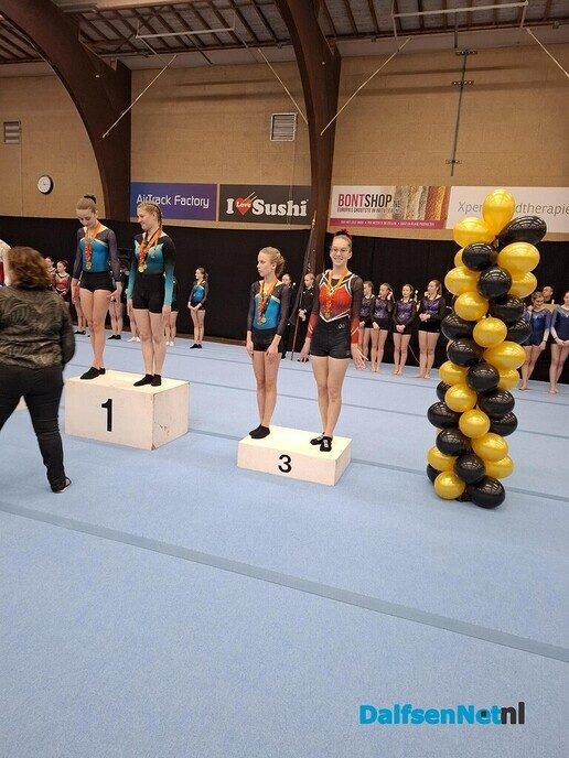 Goede prestaties van turnsters - Foto: Ingezonden foto
