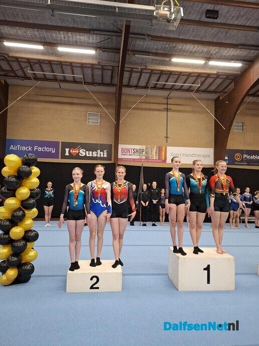 Goede prestaties van turnsters - Foto: Ingezonden foto